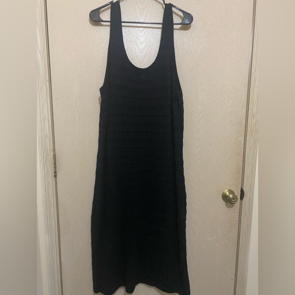 Old Navy Dresses & Skirts - Black Crochet Sleeveless Dress - Old Navy - Size 2XL - NWOT